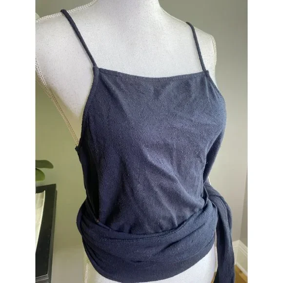 Free People Nikki Sleeveless Tank Top Black Women's Size S - Picture 6 of 8